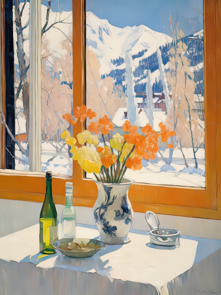 The Windowsill Of Aspen   Usa Snow Inspired By Matisse 3