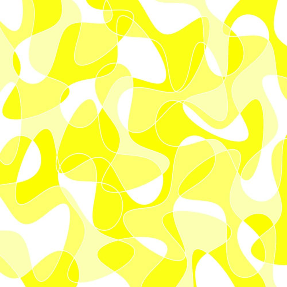 Abstract Yellow And White Pattern