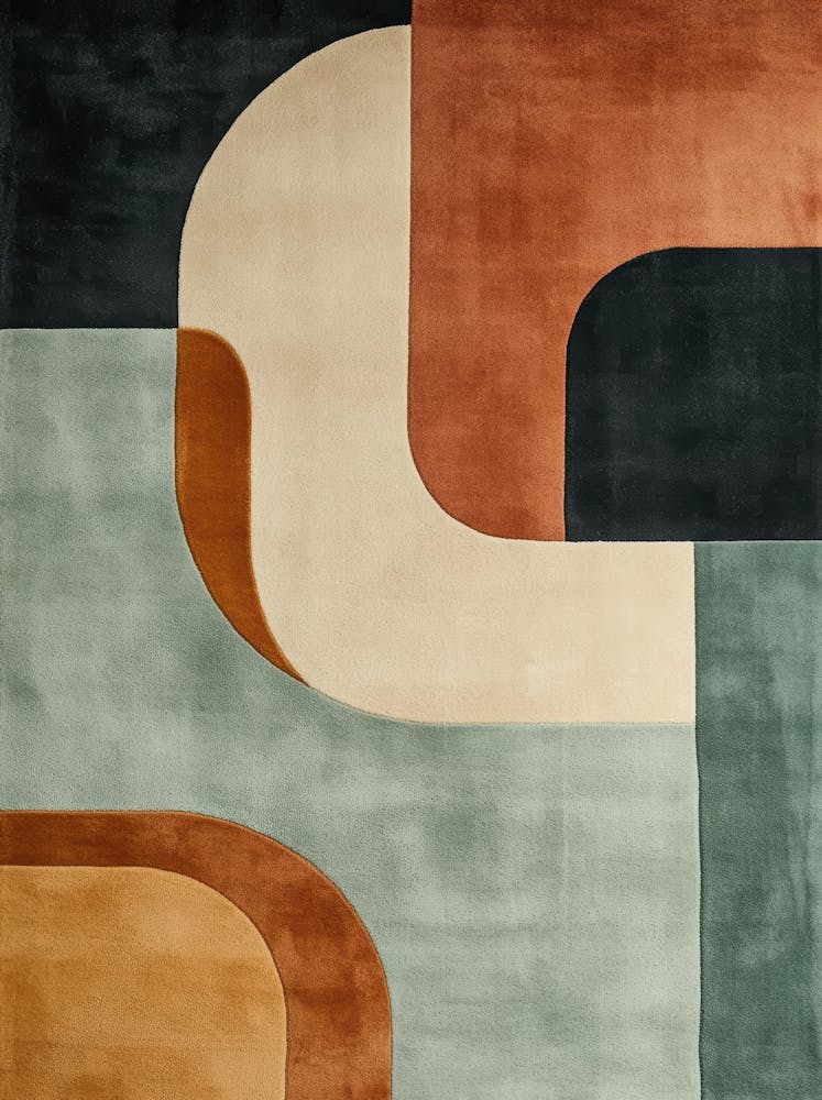 Abstract Modern Rug