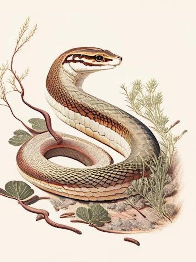 Rough Earth Snake Vintage