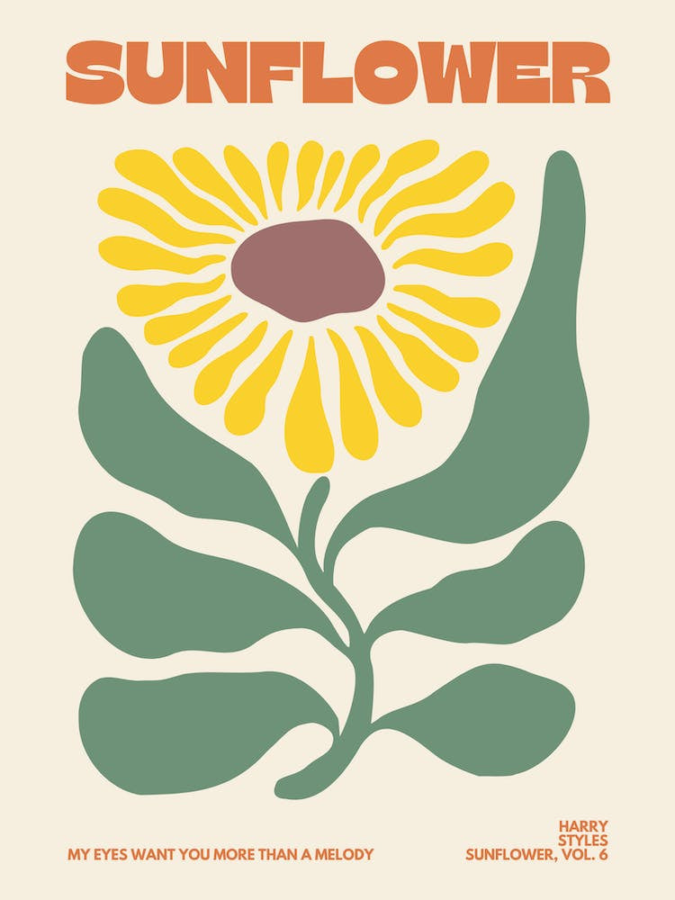 Harry Styles Sunflower (Green)
