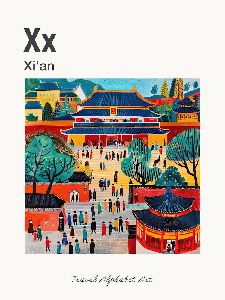 Kids Travel Alphabet  Xian 4