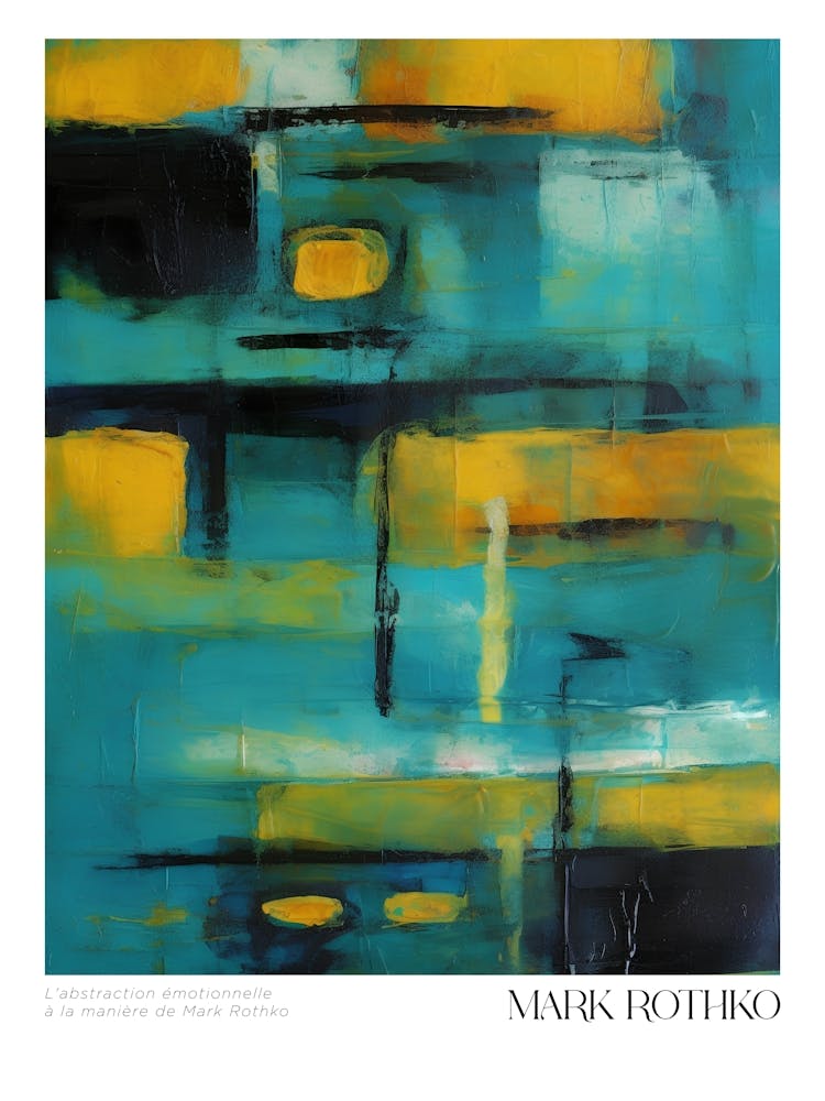 Abstract Painting Mark Rothko 1