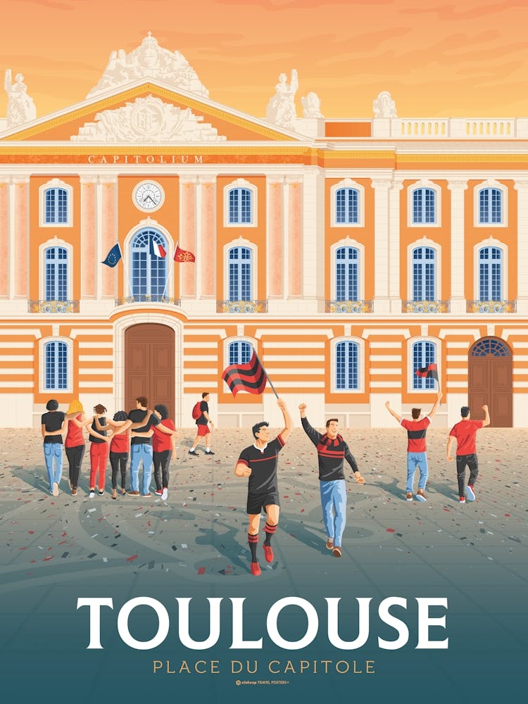Toulouse France Place Du Capitole