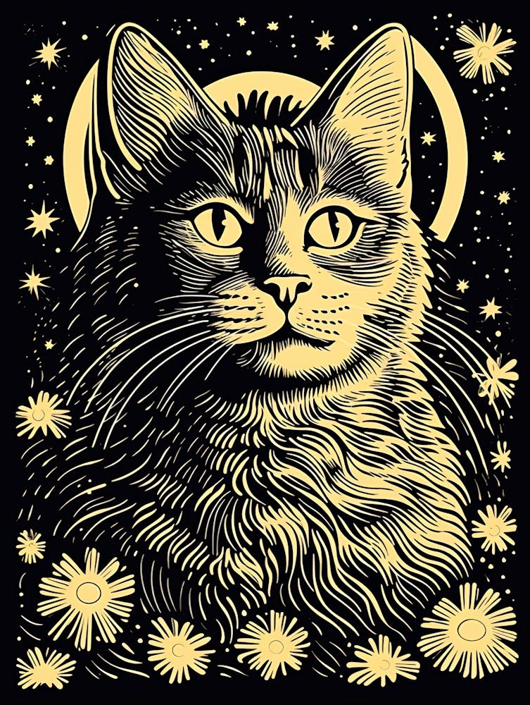 Stellar Furpocalypse, Psychedelic Cats series