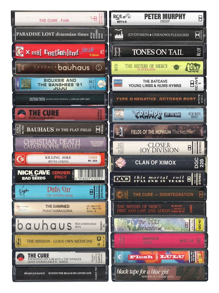 Goth Music Cassette Print