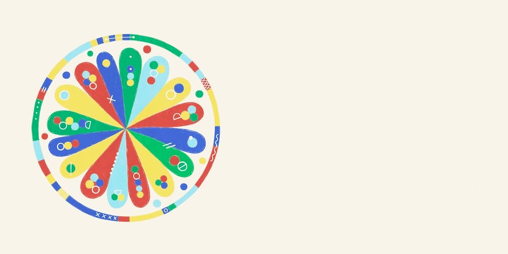 Meditative Flower Mandala