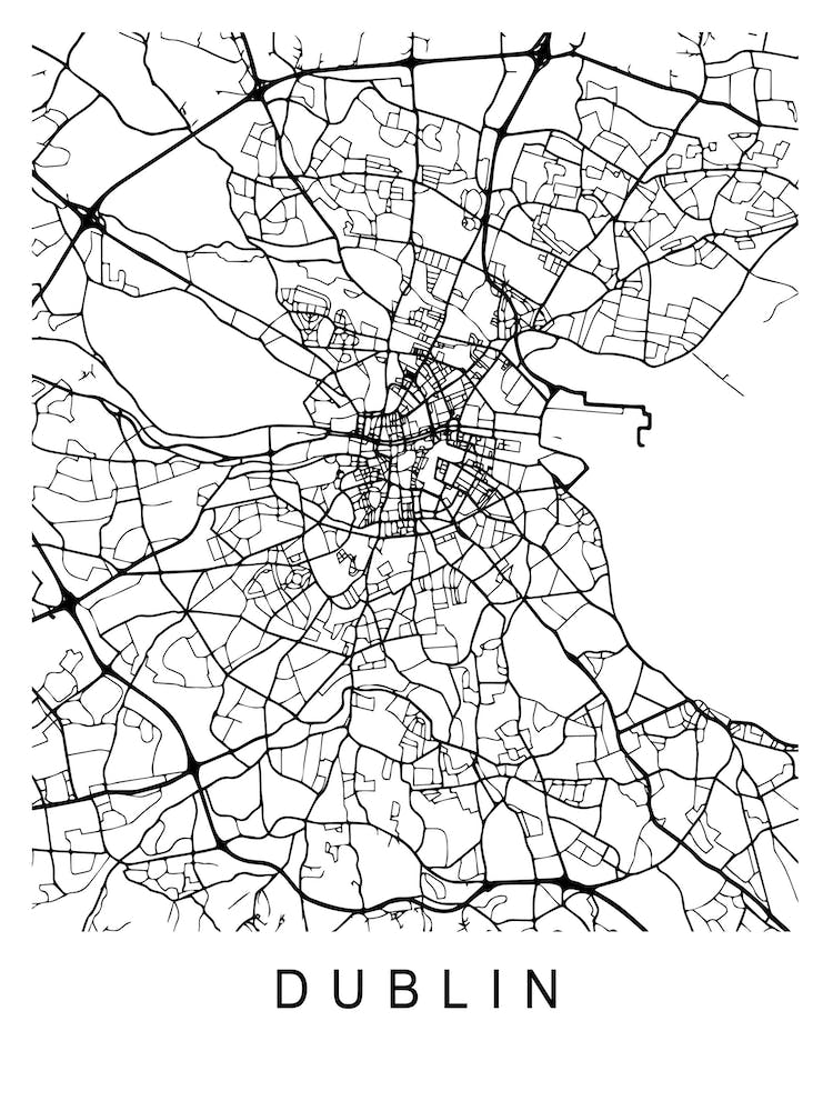Dublin Karte