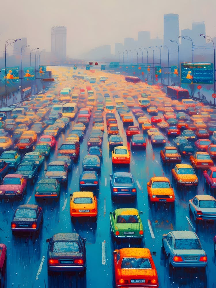 Traffic In Moscow