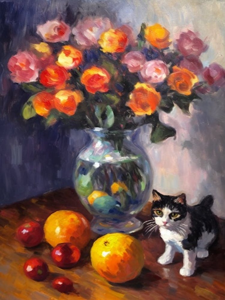Anemone With A Cat 3