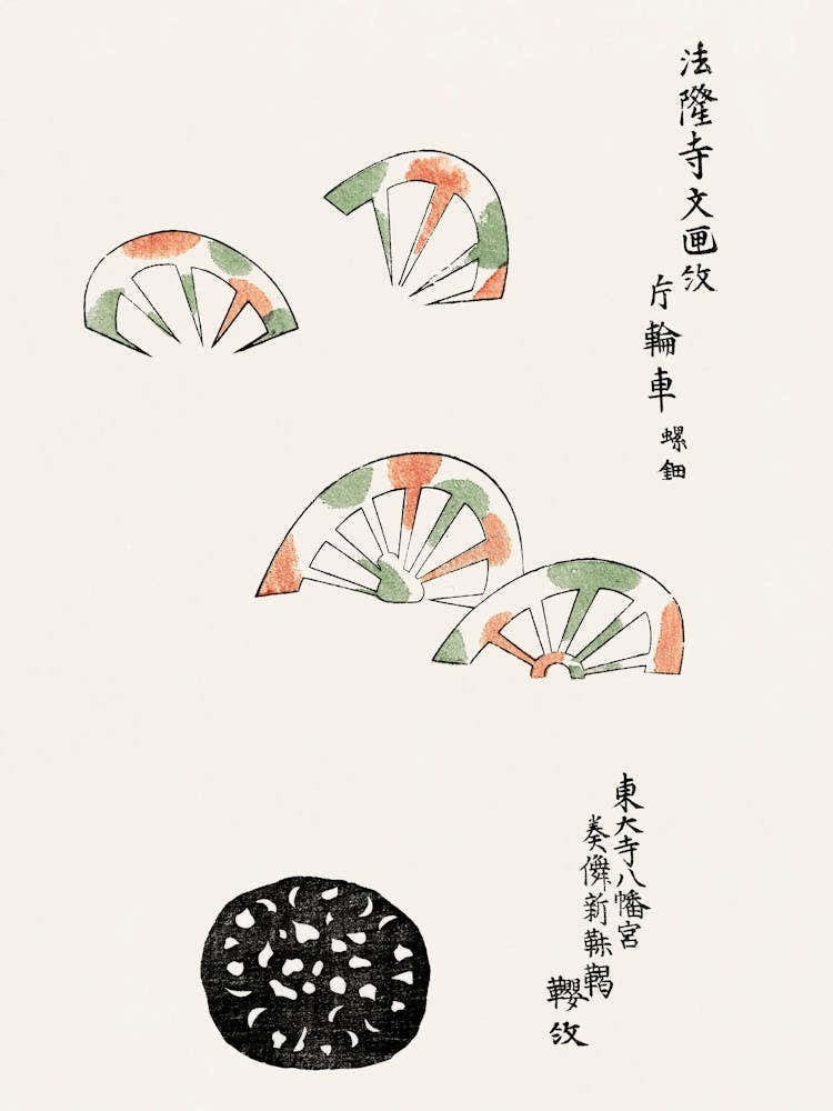 Japanese Vintage Original Woodblock Print From Yatsuo No Tsubaki, Taguchi Tomoki 24