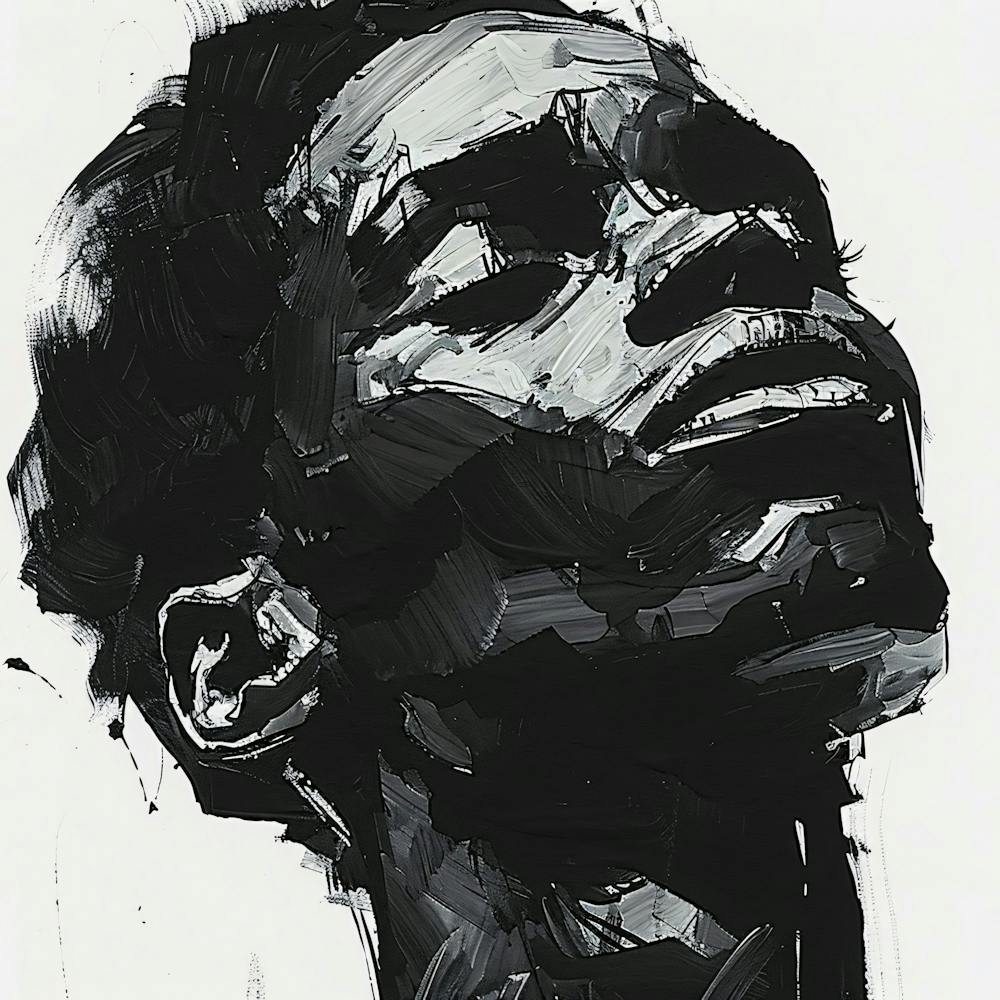 Editorial Art White Background Acid 4