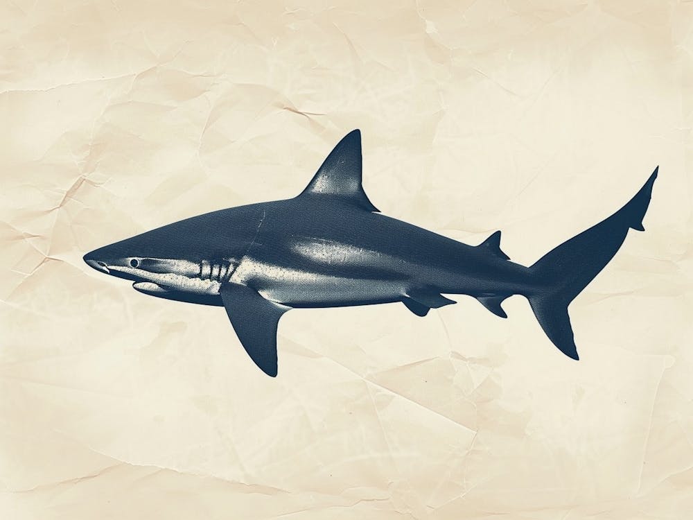 Whitetip Reef Shark Shark Shark Silhouette 5