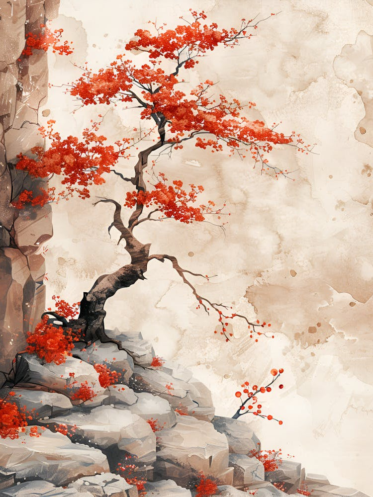 Chinese Tree Painting