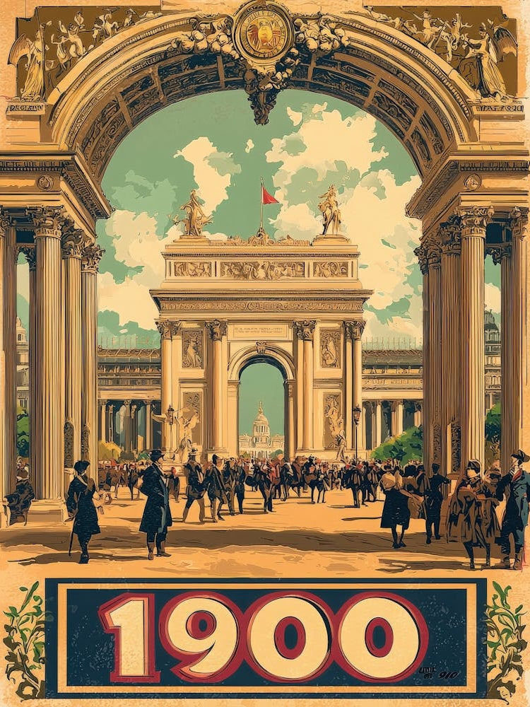 Aihrgdesign A Vintage Travel Poster Of The 1900 Paris Exposit Dafb955d 3bbc 4894 948a 988ae314fb95 2