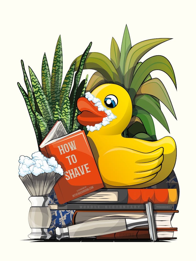 Rubber Duck Shaving