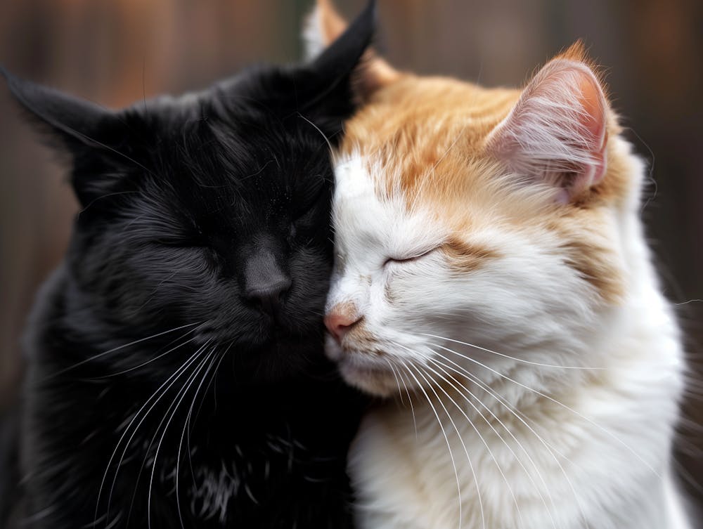 Black And White Cats
