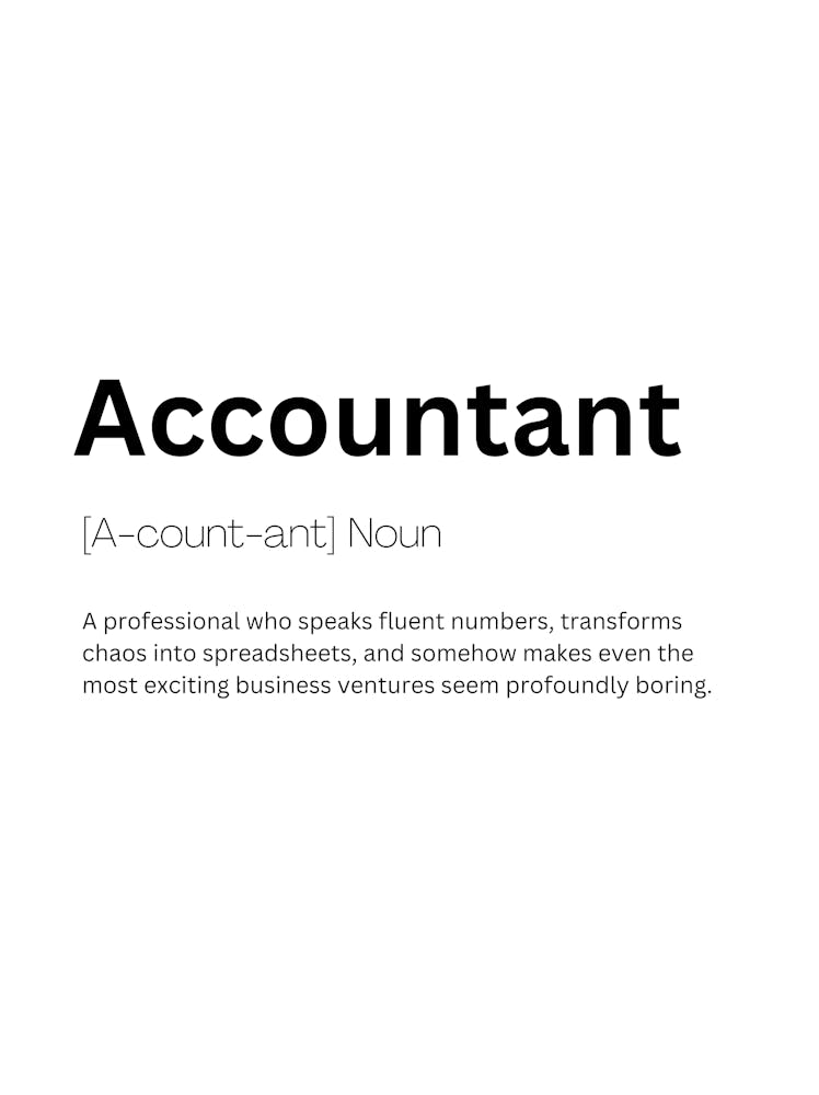 Accountant Definition Meaning