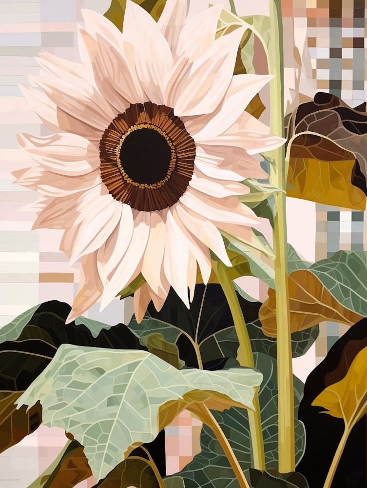 Flower Illustration Sunflower 1