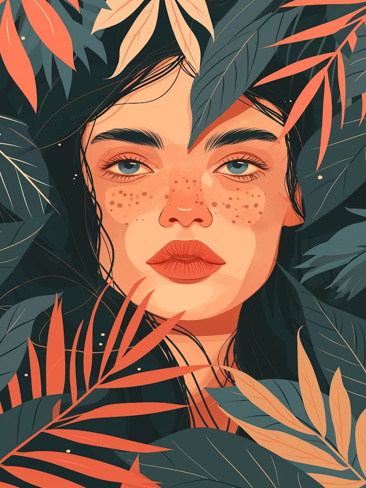 Girl In The Forest