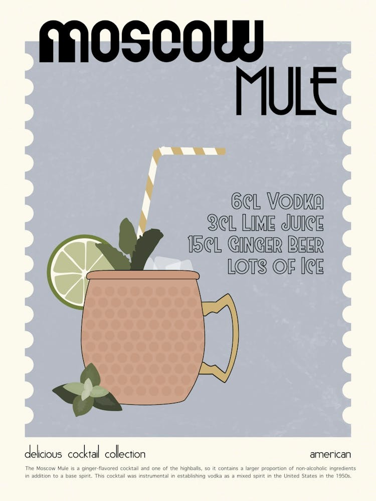 Cocktail Moscow Mule