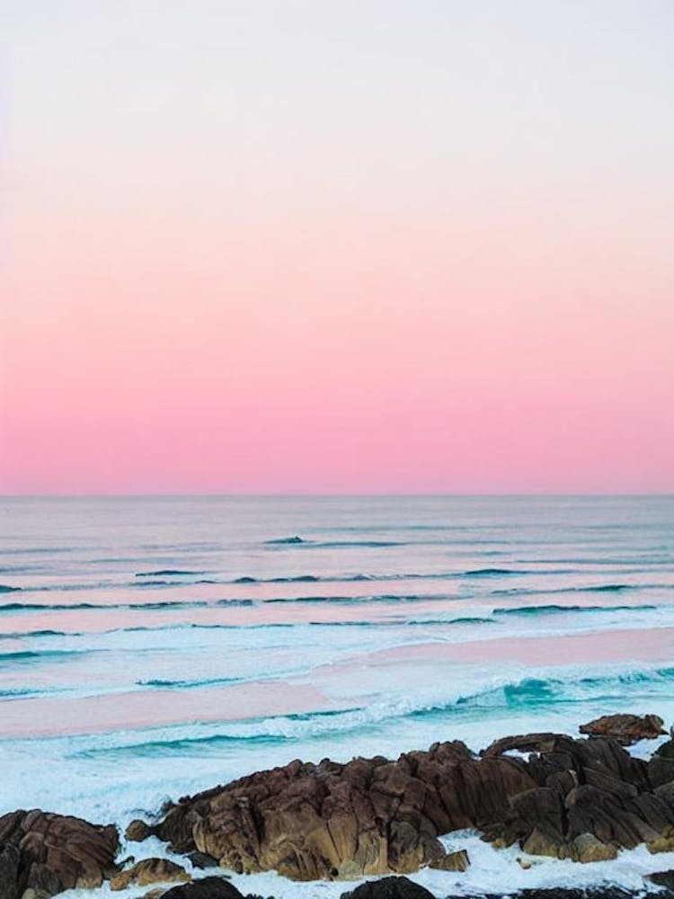 Coolangatta Beach, Australia Pink Photography 2