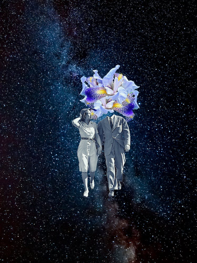 Couple In Space