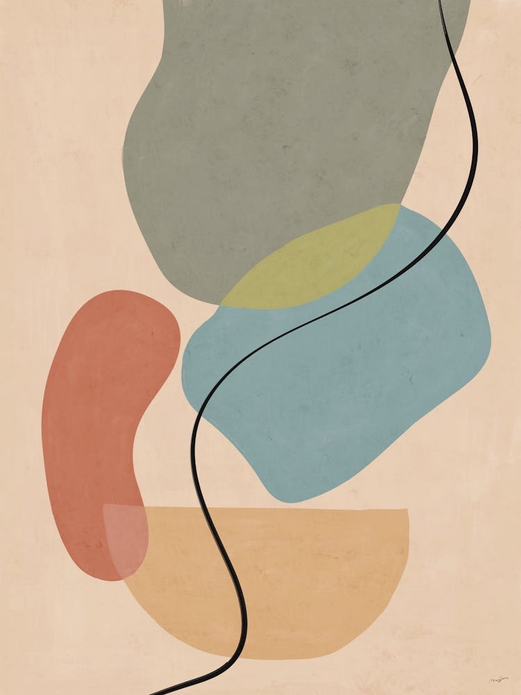 Abstract Shapes Painting 2