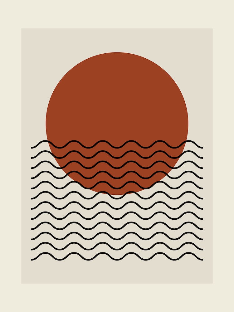 Sunrise Over The Ocean 1