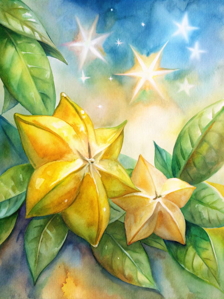 8 Star Fruits Shining Under The Sun