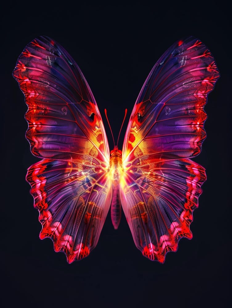 Abstract Butterfly 4