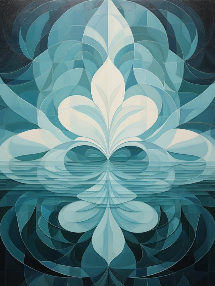 Water Geometric Abstract 2