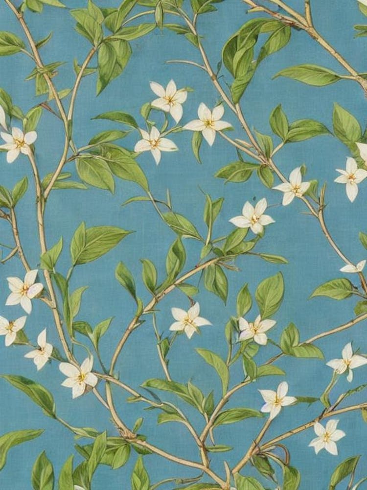 Kousa Dogwood tree Vintage Botanical