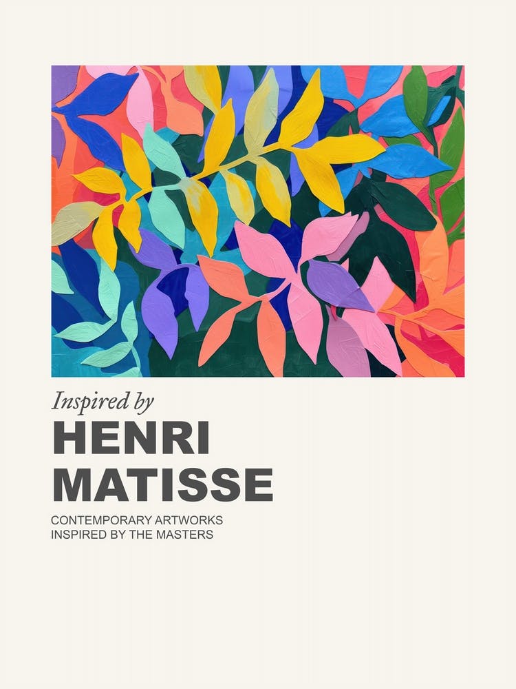 Museum Poster Inspired By Henri Matisse 13