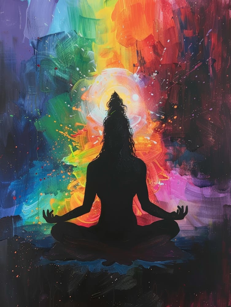 Meditating Woman 14