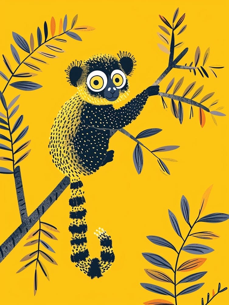 Yellow Lemur 1