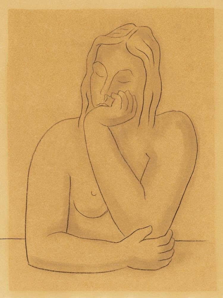 Seated, Mikuláš Galanda