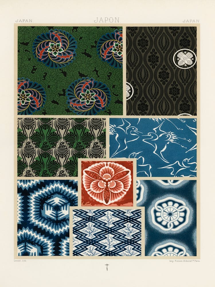 Japan Pattern, Albert Racine 2