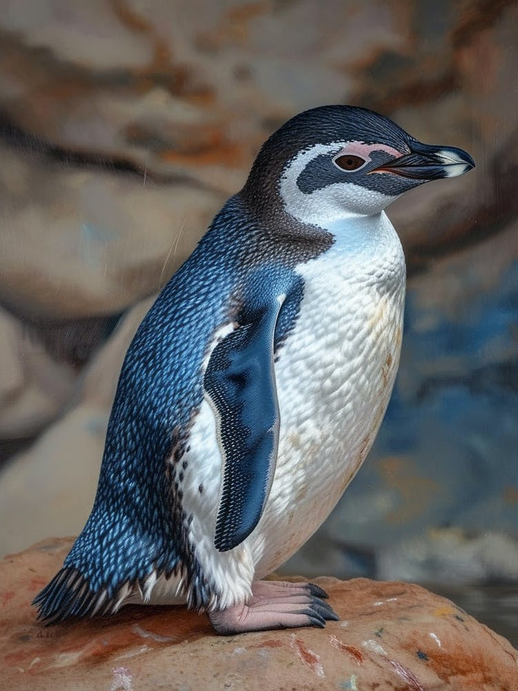 Adlie Penguin Kangaroo Island Penneshaw Oil Painting 4