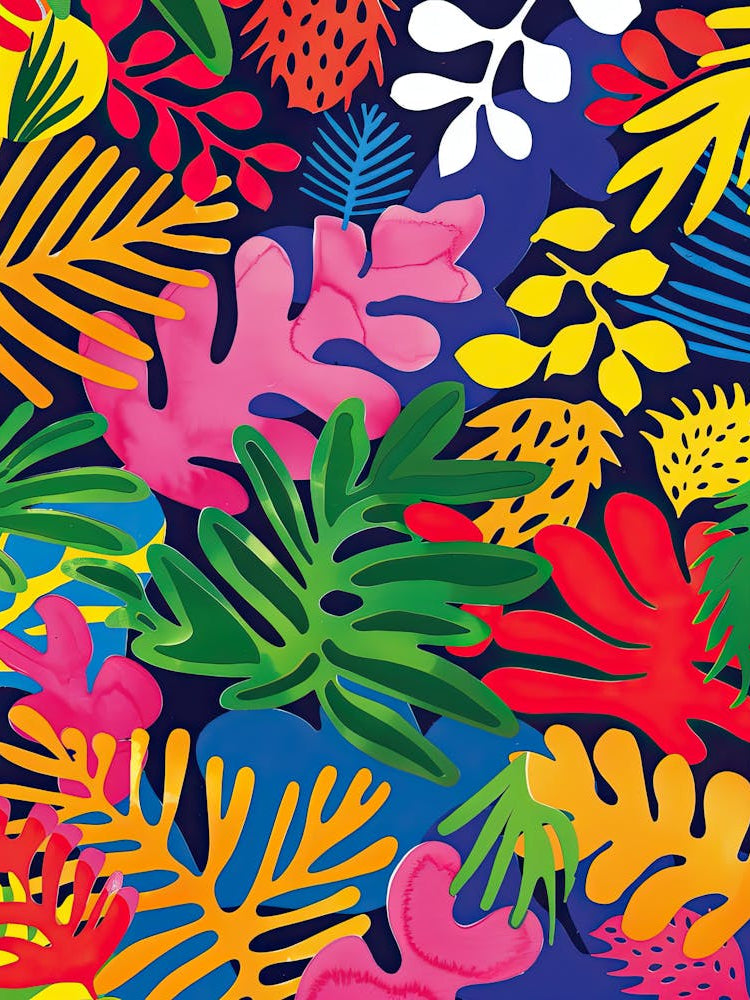 Jungle Sparks Matisse Style