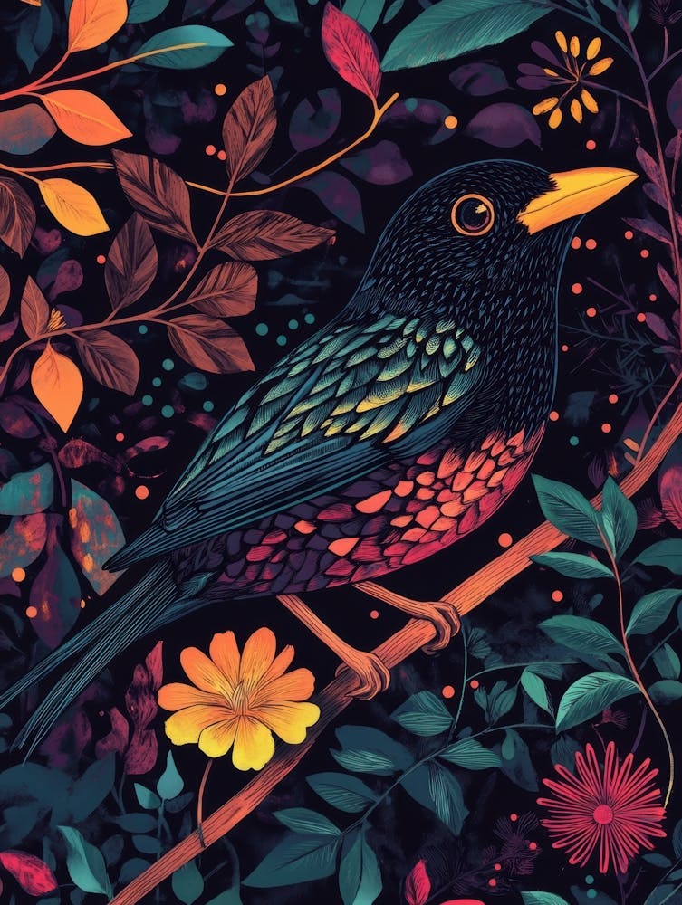 Bird On A Branch