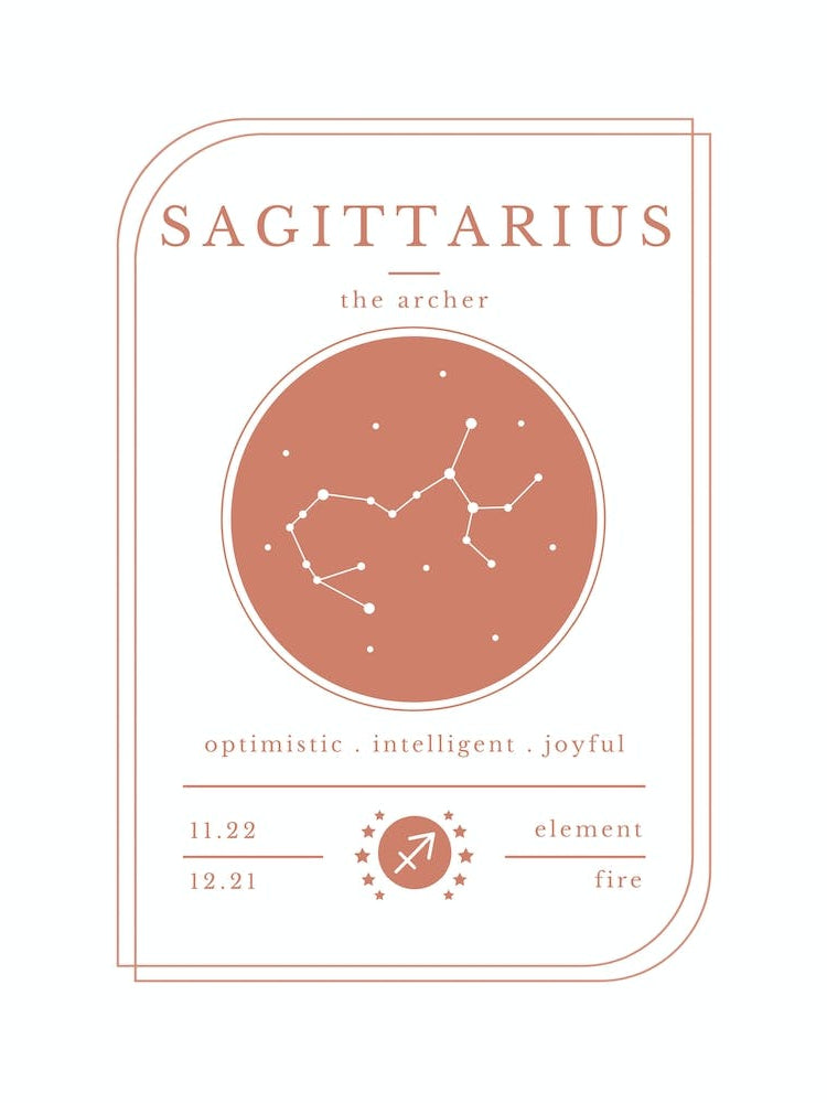 Sagittarius Zodiac Sign | Terracotta