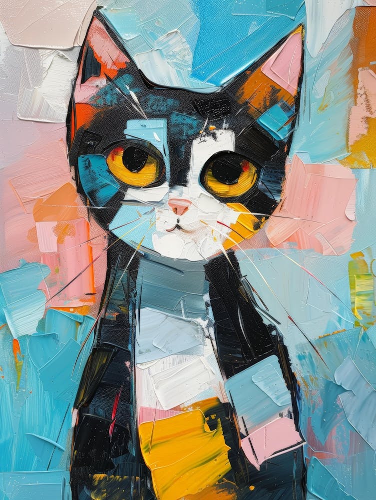 Cat Painting 5
