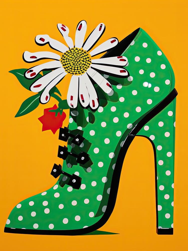 Shoes Reimagined: The Floral Adventure
