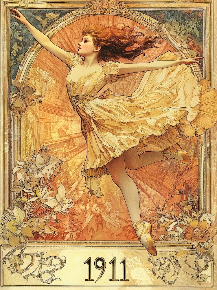 Aihrgdesign A Vintage Art Poster Of A Ballet Performance In 1 784d0630 4c2b 4ddf 8961 F8d7e10d92a6 1