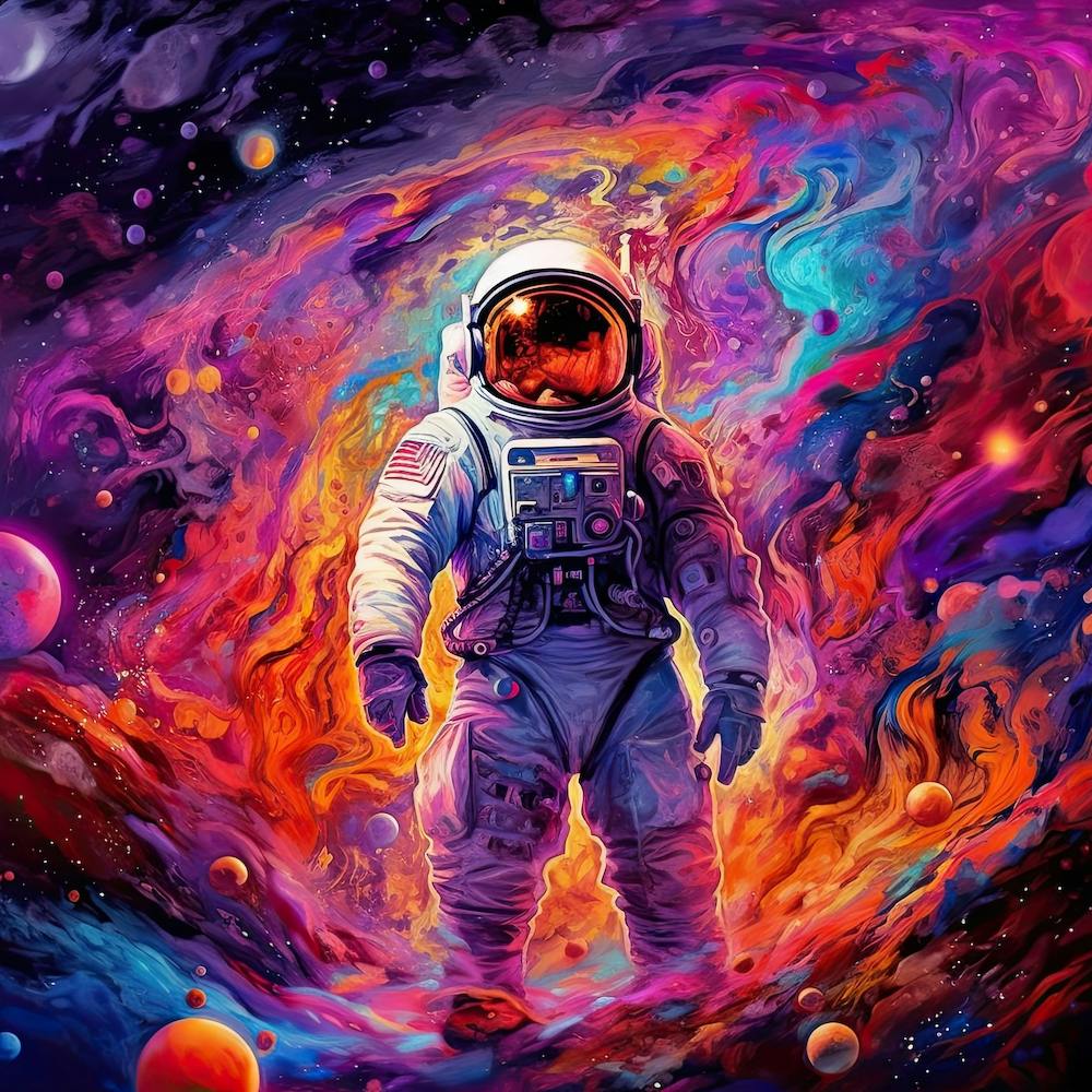 Astronaut Illustration 1