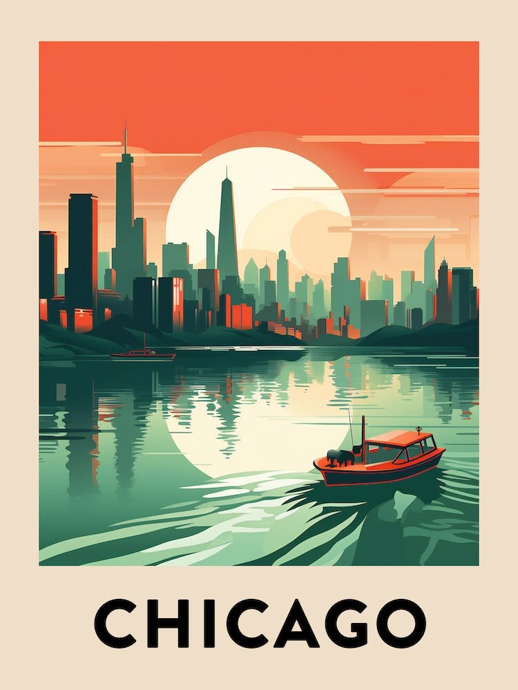 Chicago Travel Poster 21