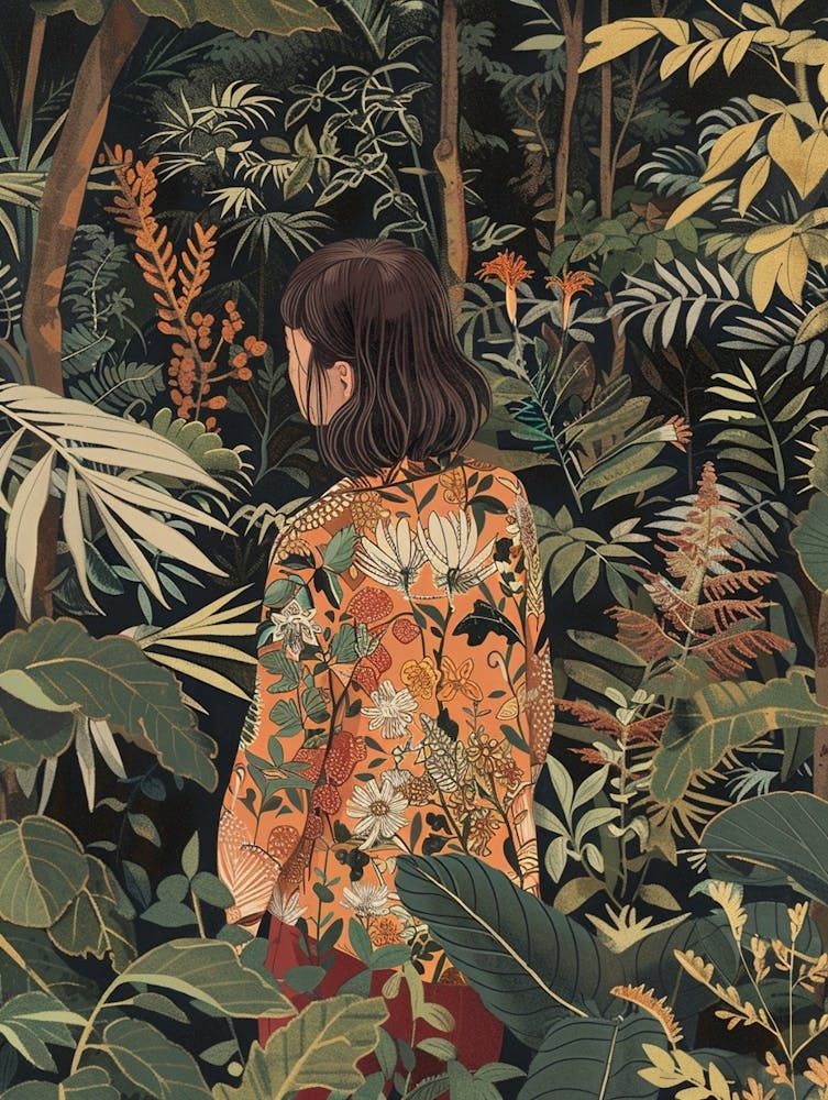 Dans Le Jardin Rikugien Gardens Japan 2