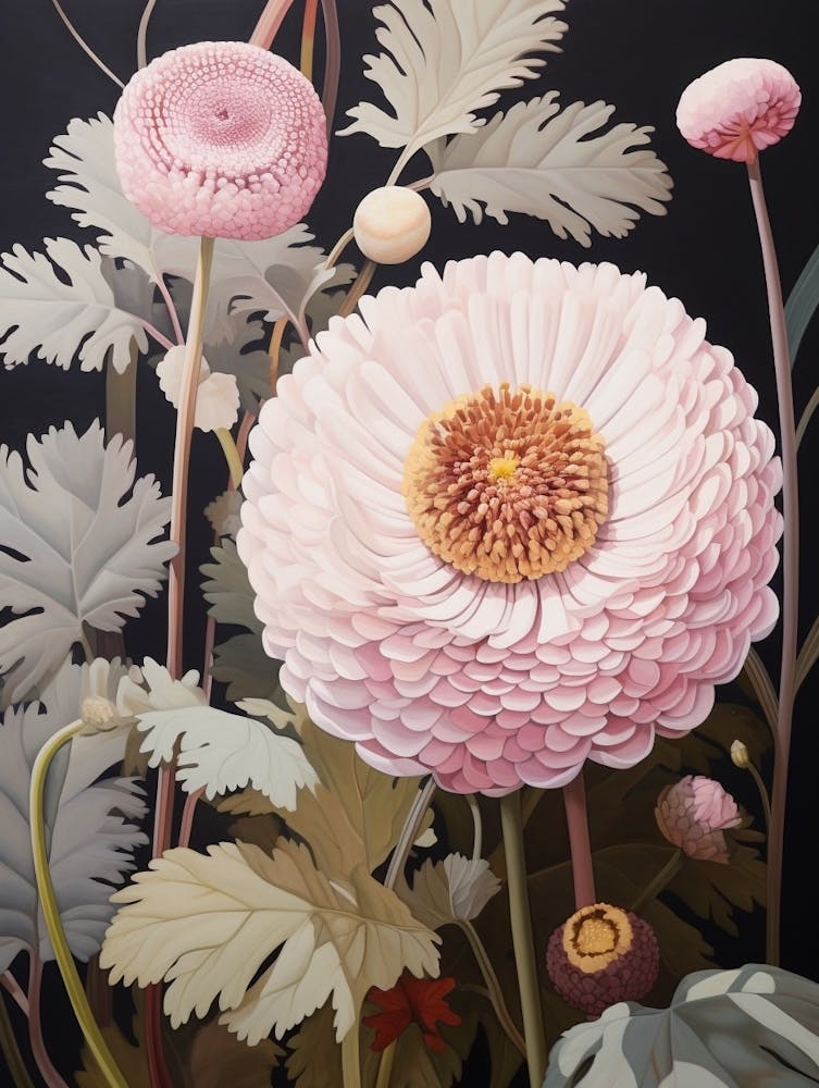 Flower Illustration Everlasting Flower 4