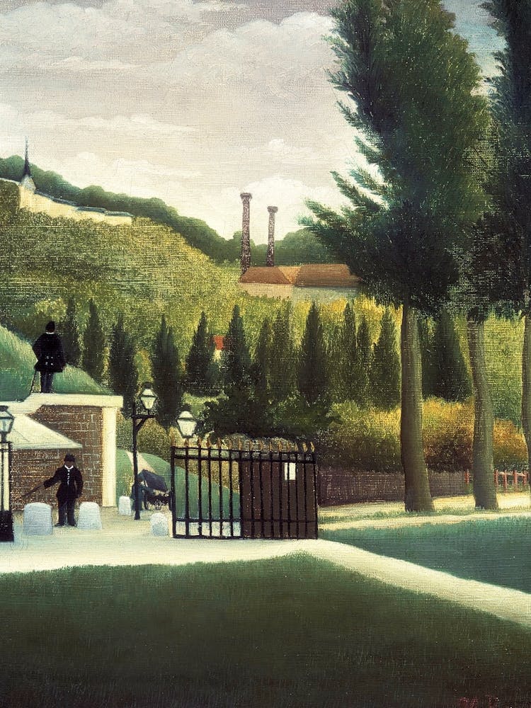 Toll Gate The Customs Post, Henri Rousseau
